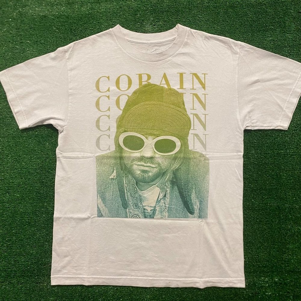 Kurt Cobain Nirvana Vintage Grunge Band T-Shirt